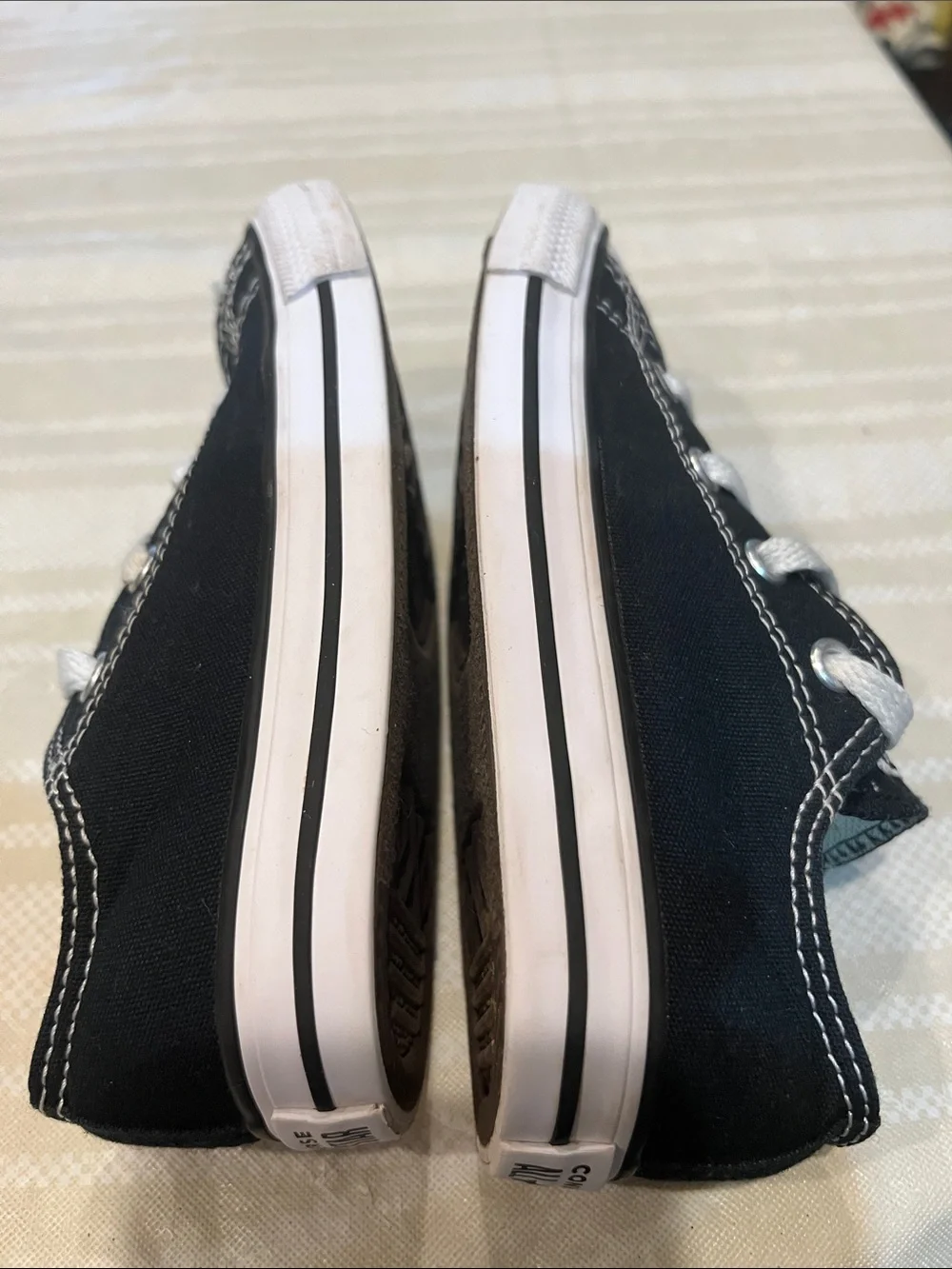 Converse All Star Kids Black Sneaker size 9